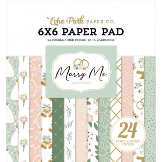 Marry Me 6x6" Paper Pad -...